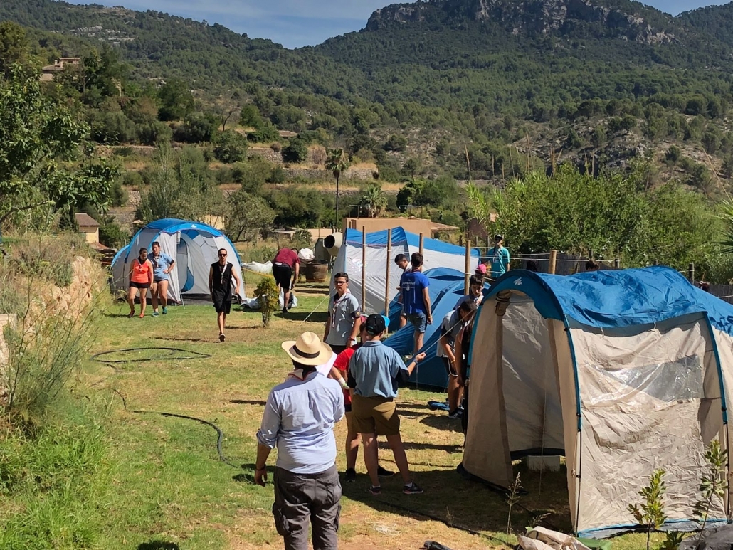 Acampadas y campamentos